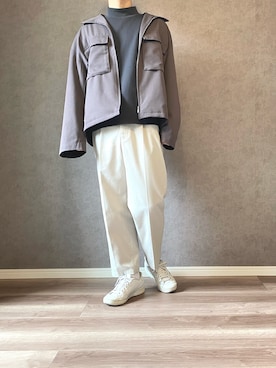 きゅうさん（メンズ・169cm）の春コーディネート