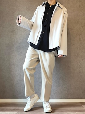 きゅうさん（メンズ・169cm）の春コーディネート