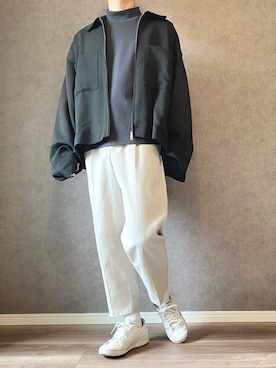 きゅうさん（メンズ・169cm）の春コーディネート