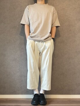 きゅうさん（メンズ・169cm）の春コーディネート