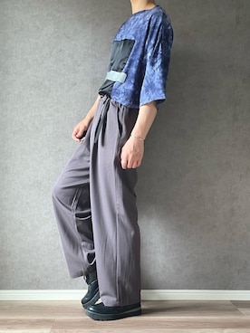 きゅうさん（メンズ・169cm）の春コーディネート