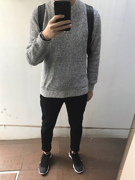 アキさん（メンズ・183cm）の冬コーディネート