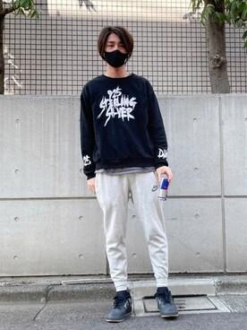 「CERCA（チェルカ）のアイテム」を使った、アキさん（メンズ・183cm）の冬コーディネート