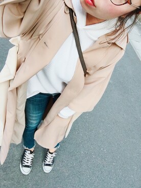 risu222risuさん（レディース・160cm）の春コーディネート