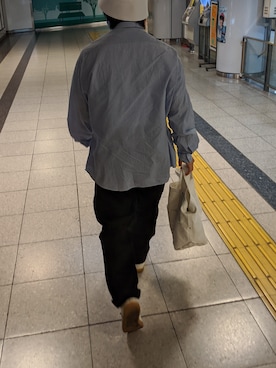 「PorterClassic」｜しおさん（メンズ・165cm）の夏コーディネート