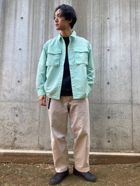 「CPCM」｜SHINJI OMINOさん（メンズ・182cm）の冬コーディネート