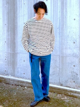 「CPCM」｜SHINJI OMINOさん（メンズ・182cm）の春コーディネート