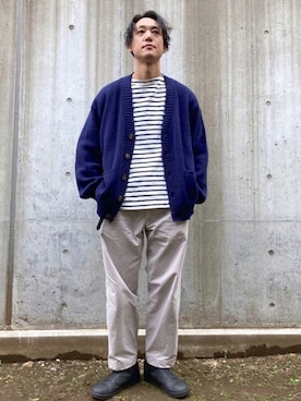 「CPCM」｜「アイテム（その他アウター）」を使った、SHINJI OMINOさん（メンズ・182cm）の春コーディネート