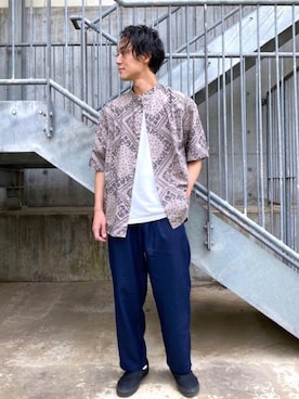SHINJI OMINOさん(メンズ・182cm)の春コーディネート