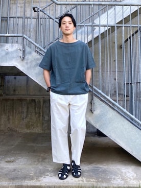 SHINJI OMINOさん(メンズ・182cm)の夏コーディネート