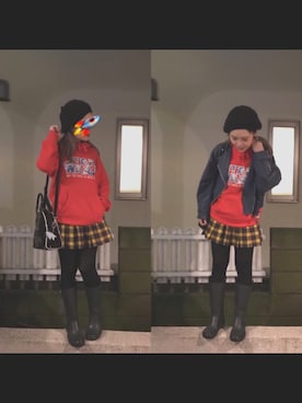 ぴよぴよさん（レディース・154cm）の秋コーディネート