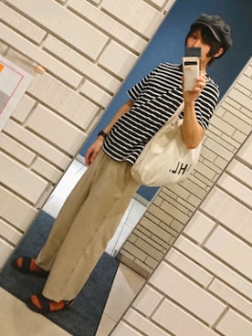 「ARMANI EXCHANGE（アルマーニエクスチェンジ）のアイテム（腕時計）」を使った、巧さん（メンズ・174cm）の夏コーディネート