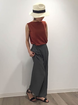 ORientalTRafficプレスさん（レディース・159cm）の夏コーディネート