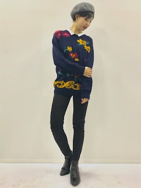 ORientalTRafficプレスさん（レディース・159cm）の秋コーディネート