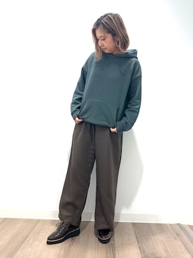 「アイテム（ドレスシューズ、ブラウン系）」を使った、ORientalTRafficプレスさん（レディース・159cm）の秋コーディネート