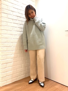 「1108」｜ORientalTRafficプレスさん（レディース・159cm）の冬コーディネート