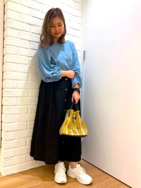 ORientalTRafficプレスさん（レディース・159cm）の春コーディネート