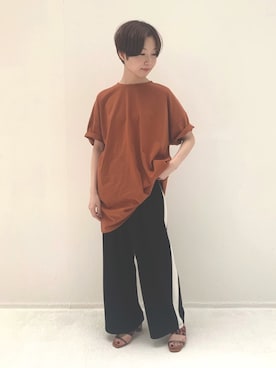 「CONSCIOUS DAY（コンシャスデイ）のアイテム」を使った、ORientalTRafficプレスさん（レディース・159cm）の春コーディネート