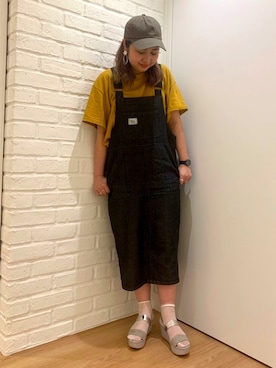 「OZOC（オゾック）のアイテム（トップス）」を使った、ORientalTRafficプレスさん（レディース・159cm）の春コーディネート