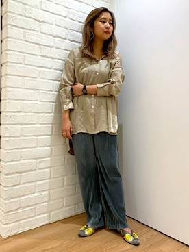 「1327」｜ORientalTRafficプレスさん（レディース・159cm）の秋コーディネート