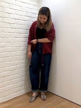 「パイソン柄」｜ORientalTRafficプレスさん（レディース・159cm）の秋コーディネート