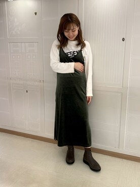 「1404」｜ORientalTRafficプレスさん（レディース・159cm）の秋コーディネート