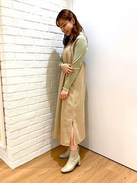 「1415」｜ORientalTRafficプレスさん（レディース・159cm）の秋コーディネート