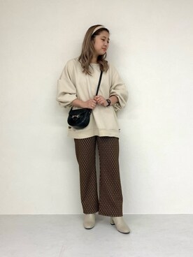 「1415」｜ORientalTRafficプレスさん（レディース・159cm）の冬コーディネート