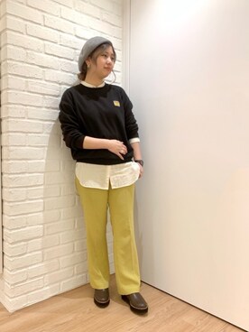 「1404」｜ORientalTRafficプレスさん（レディース・159cm）の冬コーディネート