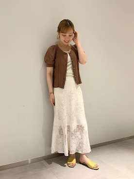 「NICAL（ニカル）のアイテム」を使った、ORientalTRafficプレスさん（レディース・159cm）の夏コーディネート