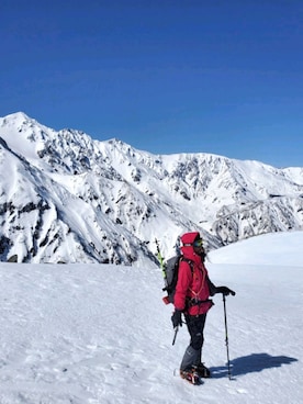 「アイテム（アウトドア/スポーツ、シルバー系）」を使った、pachiさん（レディース・160cm）の春コーディネート