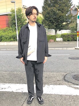 hitoshi使用「OWNDAYS（JD2010-D / John Dillinger）」的時尚穿搭