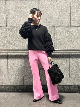 fujiwara_kさん（レディース・148cm）の冬コーディネート