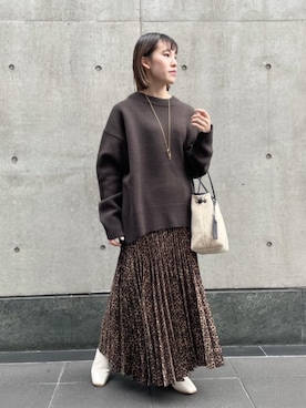 fujiwara_kさん（レディース・148cm）の冬コーディネート