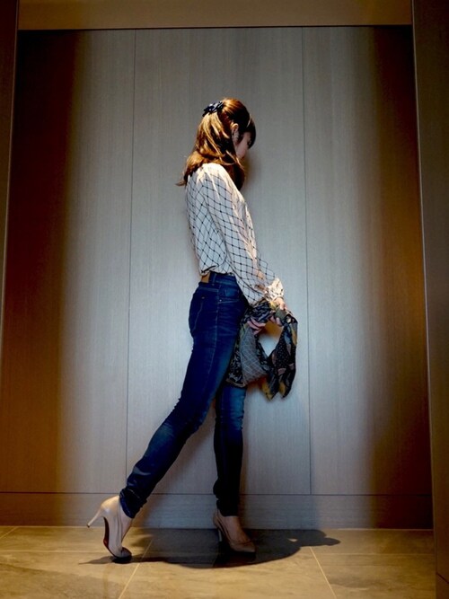 Barneys Newyork バーニーズニューヨーク のシャツ ブラウスを使った人気ファッションコーディネート Sciaky