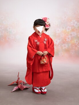 「被布」｜the_sugarsさん（キッズ・90cm）の秋コーディネート
