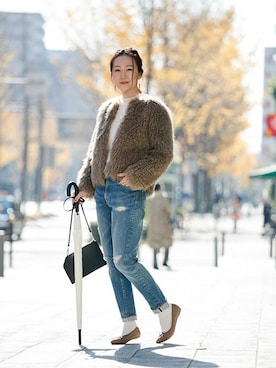 ameme URBAN RESEARCHさん（レディース・162cm）の冬コーディネート