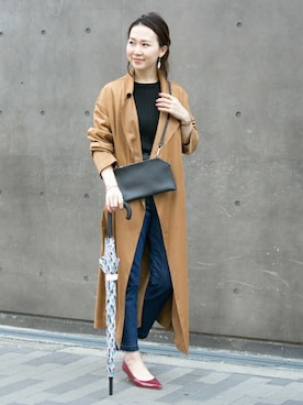 ameme URBAN RESEARCHさん（レディース・163cm）の冬コーディネート