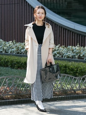 「ameme（アメメ）のアイテム」を使った、ameme URBAN RESEARCHさん（レディース・163cm）の冬コーディネート