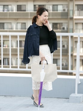 「ameme（アメメ）のアイテム（バッグ）」を使った、ameme URBAN RESEARCHさん（レディース・163cm）の冬コーディネート