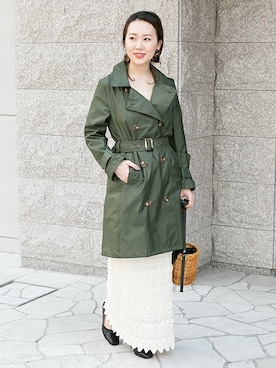 「Flea Store Vegetal(フリーストアベジタル)のアイテム」を使った、ameme URBAN RESEARCHさん(レディース・163cm)の春コーディネート