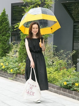 「HUNTER（ハンター）のアイテム」を使った、ameme URBAN RESEARCHさん（レディース・163cm）の春コーディネート