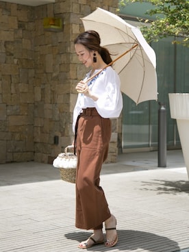 「URSELECT」｜ameme URBAN RESEARCHさん（レディース・163cm）の夏コーディネート