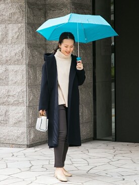 「URBAN RESEARCH（アーバンリサーチ）のアイテム（レギンス/スパッツ）」を使った、ameme URBAN RESEARCHさん（レディース・163cm）の秋コーディネート