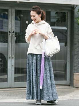 「URBAN RESEARCH Sonny Label（アーバンリサーチサニーレーベル）のアイテム（アクセサリー）」を使った、ameme URBAN RESEARCHさん（レディース・163cm）の春コーディネート