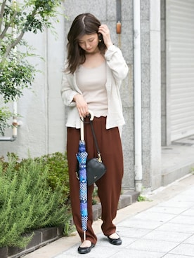 「SMIR NASLI（サミールナスリ）のアイテム」を使った、ameme URBAN RESEARCHさん（レディース・161cm）の夏コーディネート