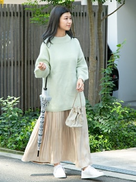 「URBAN RESEARCH（アーバンリサーチ）のアイテム（チュニック）」を使った、ameme URBAN RESEARCHさん（レディース・161cm）の秋コーディネート