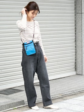 「HUNTER（ハンター）のアイテム」を使った、ameme URBAN RESEARCHさん（レディース・161cm）の冬コーディネート