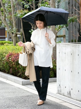 「because（ビコーズ）のアイテム」を使った、ameme URBAN RESEARCHさん（レディース・161cm）の春コーディネート