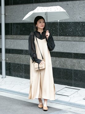 「because（ビコーズ）のアイテム」を使った、ameme URBAN RESEARCHさん（レディース・161cm）の春コーディネート